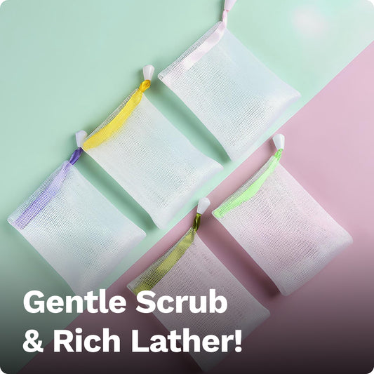 Exfoliating Mesh Soap Pouch